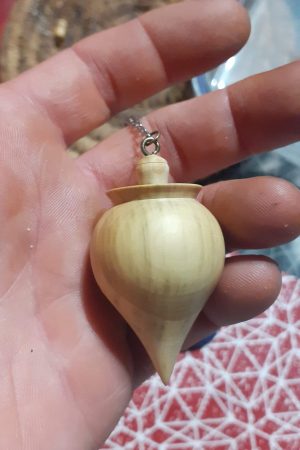 Pendule "goutte" en buis